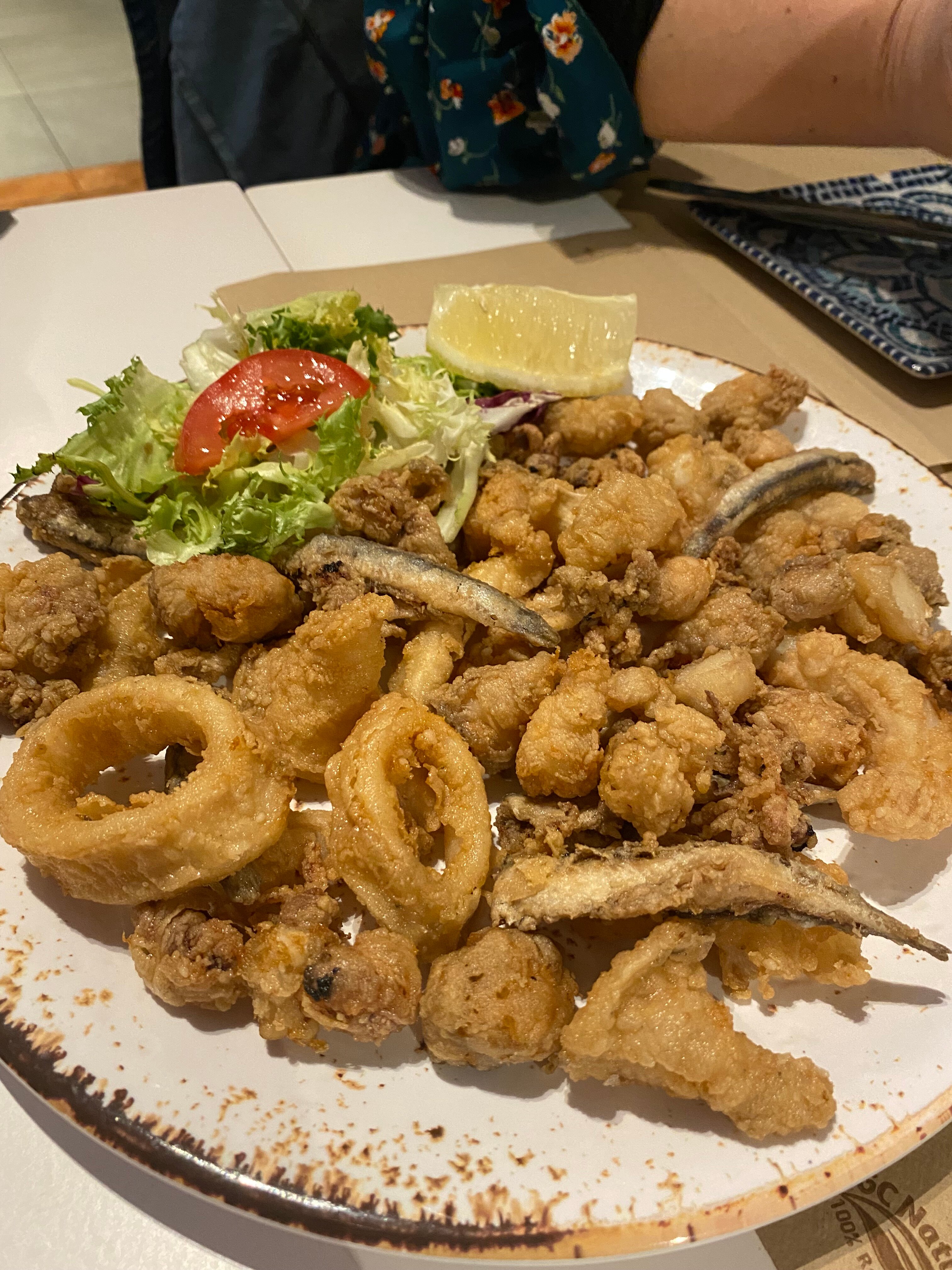 Fritura malagueña de pescaíto